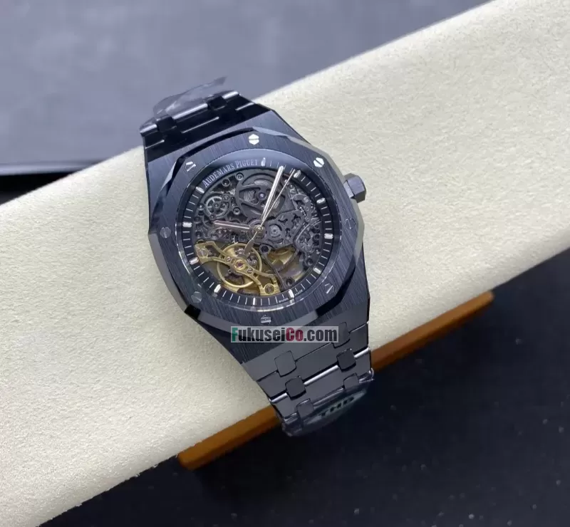 オーデマピゲ激安 15416CE.OO.1225CE.01 ロイヤルオーク ブラックセラミック スケルトン 41MM【THB製】