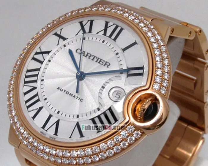 成功者のブランドレプリカCartier バロンブルー 42ｍｍ ダイヤモンドベゼルWE9008Z3