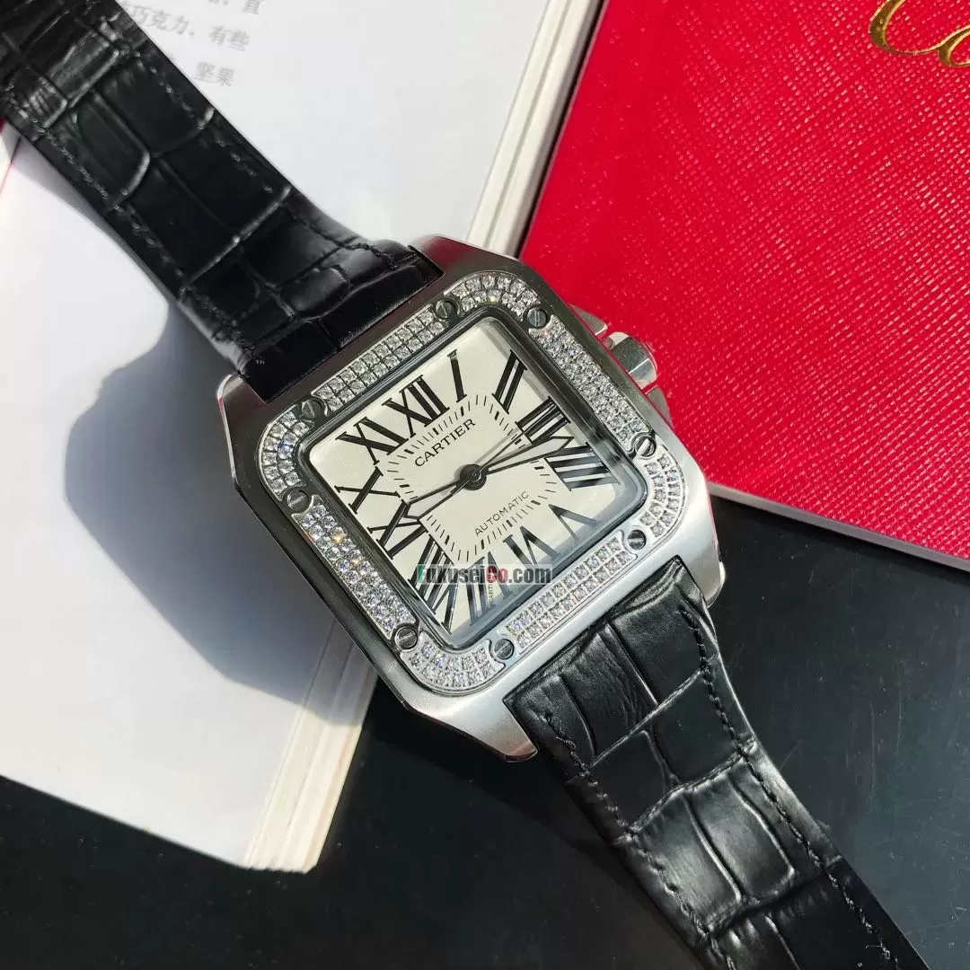 高級 Cartierカルティエ N級品 サントス ダイヤモンドw682805 【GD出品】