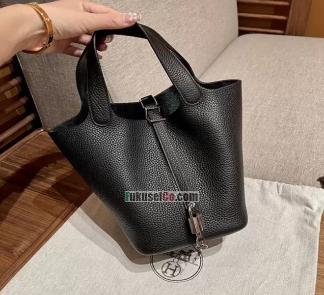 エルメス 偽物 ハンドバッグ 超人気 ピコタンロック MM シルバー金具erj92546