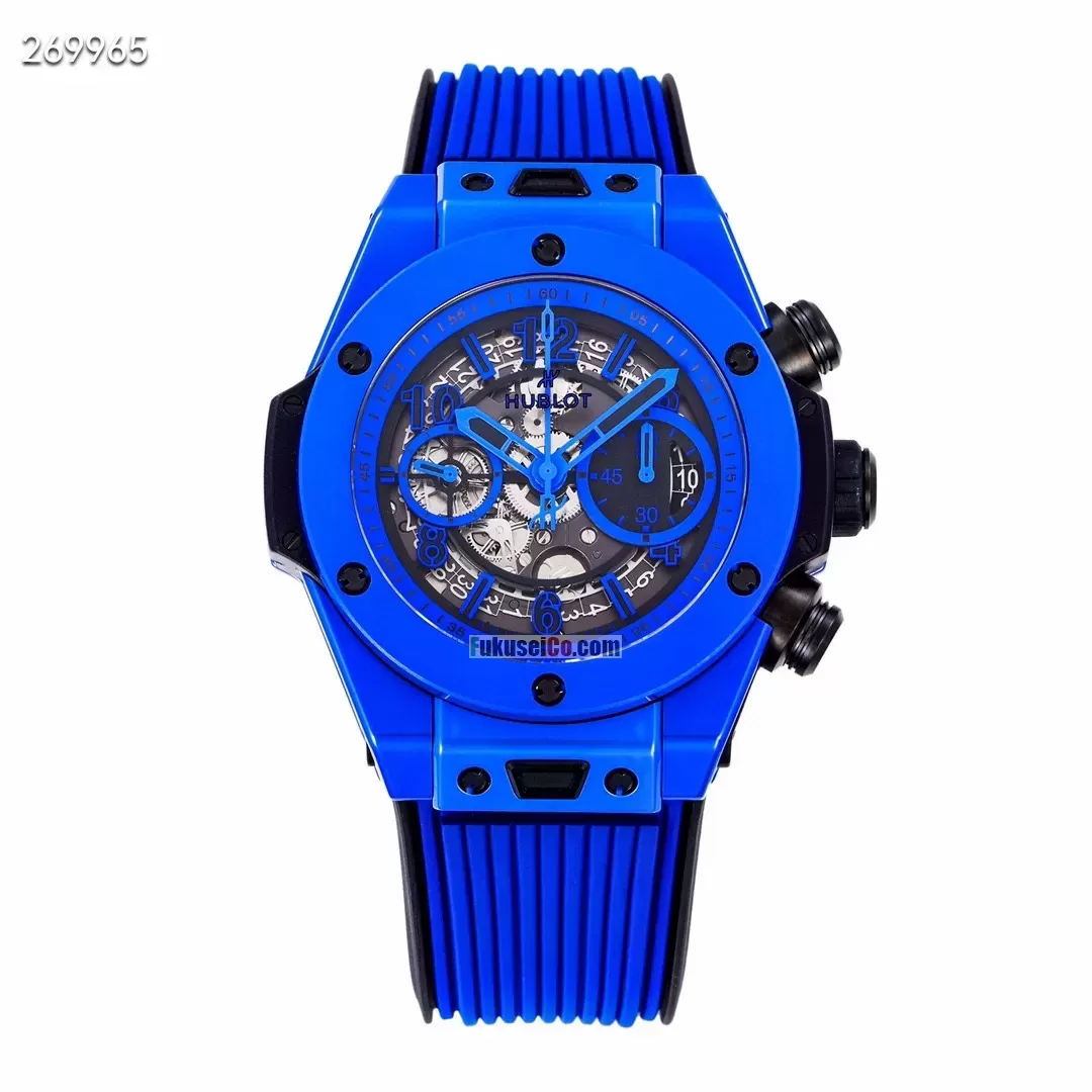 ブルーマジック HUBLOT ビッグバンウニコ 高級材料 411.ES.5119.RX [BBF出品]