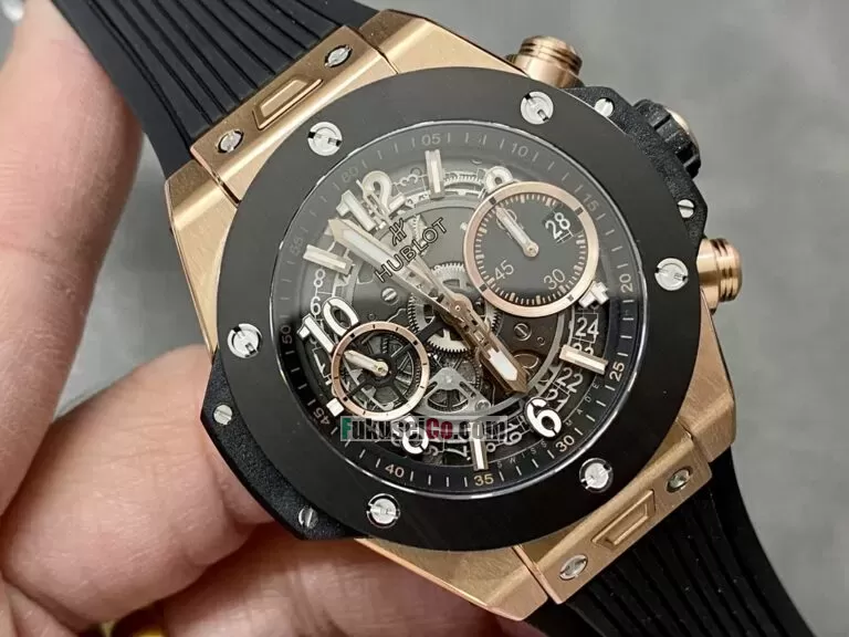 新品発見 ビッグ・バンウニコ激安 421.OM.1180.RX キングゴールド×セラミック 42MM【BBF製】