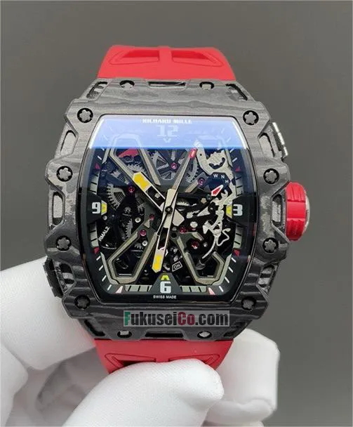 Richard Milleリチャードミルブランドコピー腕時計RM35-03 NTPTカーボンファイバー軽量化設計写真は実物
