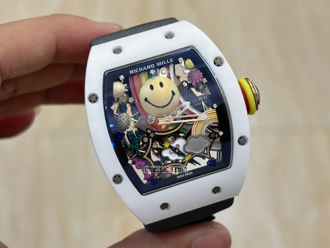 2025最新 RICHARD MILLE リチャードミルRM 88 オートマティック トゥールビヨン スマイリーコピー腕時計