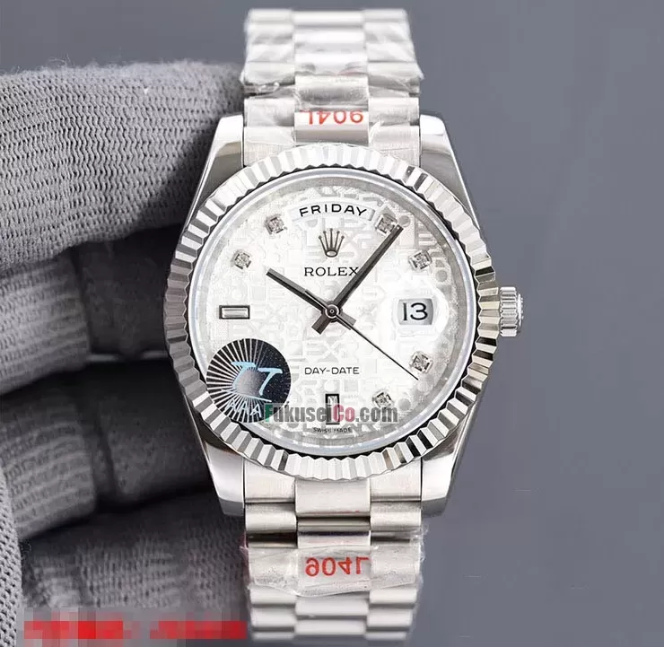 ロレックスコピーN級品 228239 デイデイト 40mm 最安価格 コンピューター文字盤