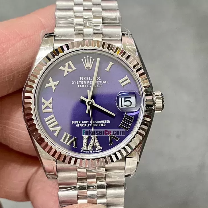 ROLEXスーパーコピーブランドM278274-0026 デイトジャスト31mm ロゼローマ文字盤 2236搭載【GS製】